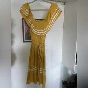 Yellow Senorita Style Dress